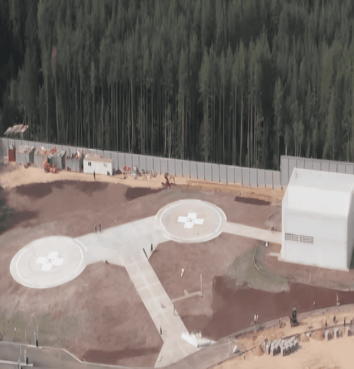 Посадочная площадка для вертолётов